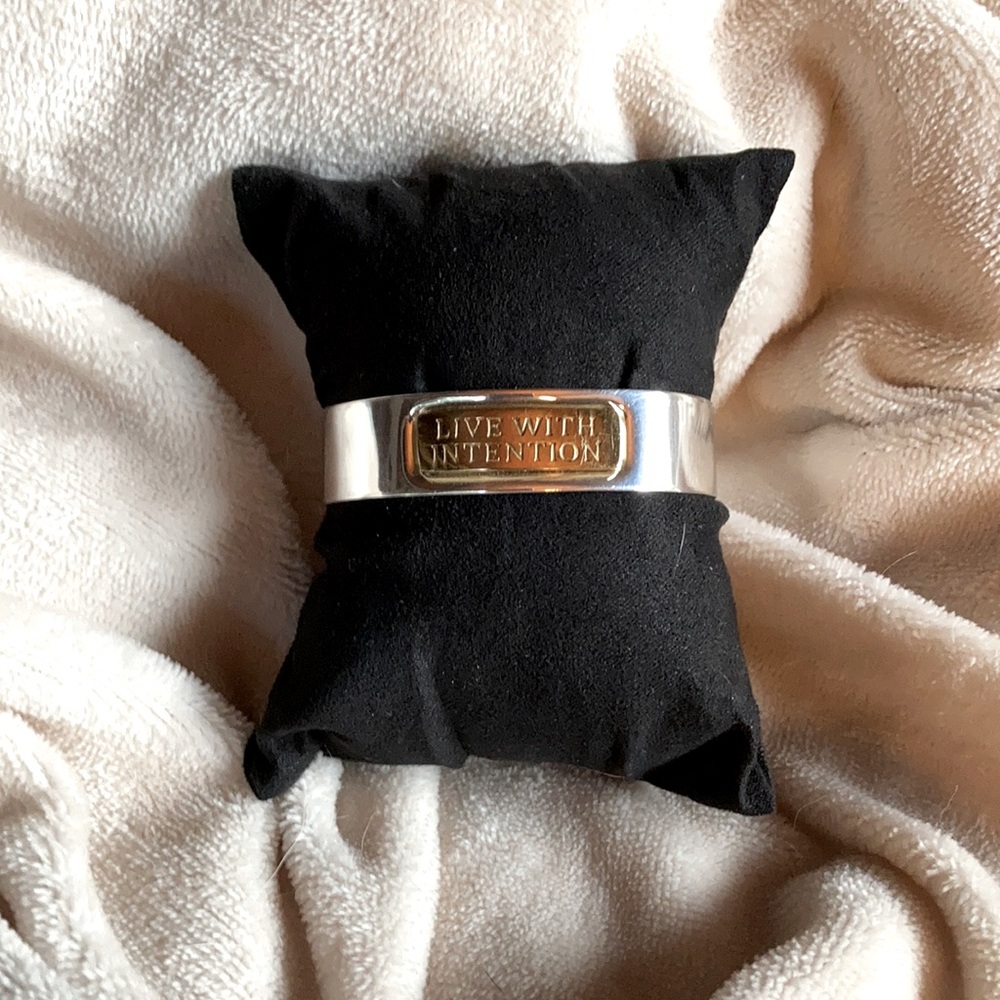 Rustic Cuff sentiment bracelet